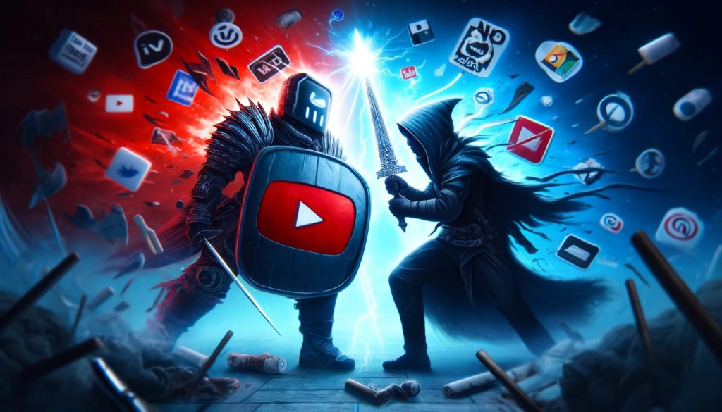 Youtube contre les bloqueurs de publicités